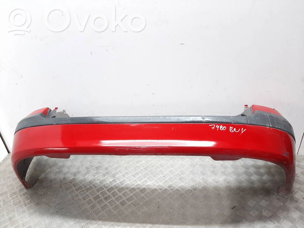 Rear bumper   ROJO