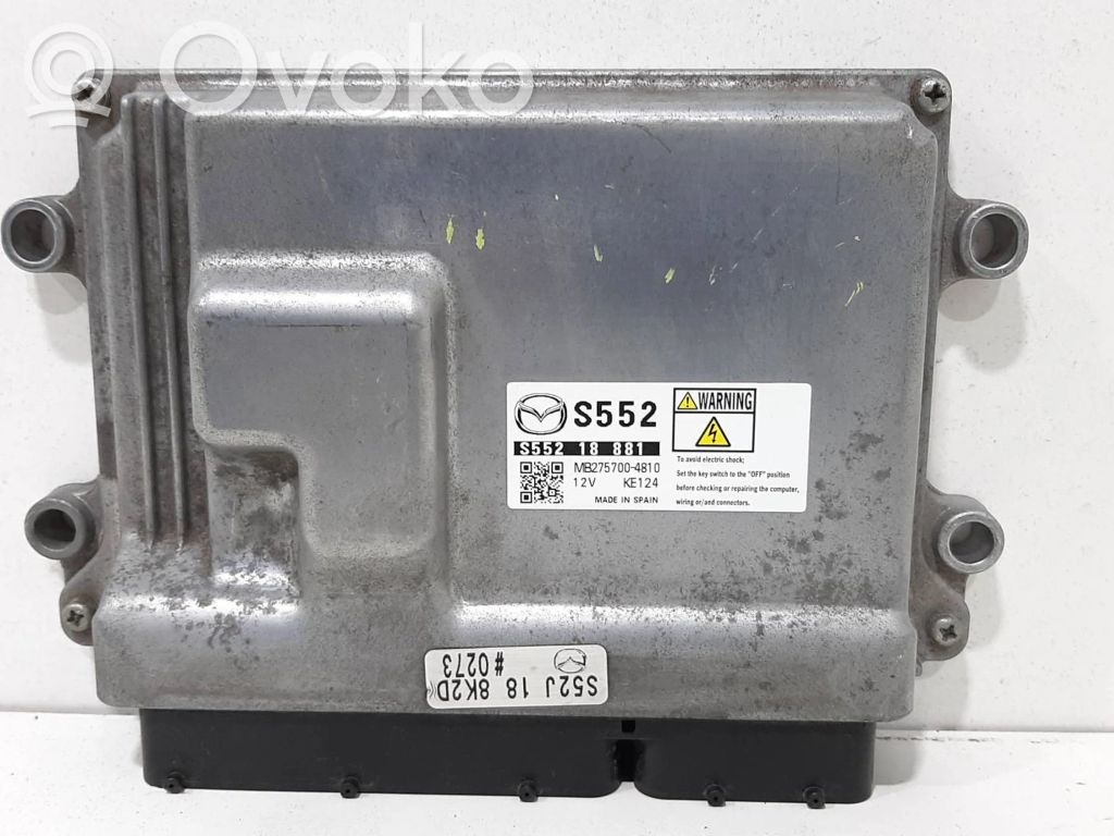 Engine control unit/module   S55218881,MB2757004810,KE124