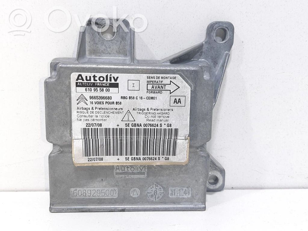Citroen C4 Grand Picasso Centralina/modulo airbag 