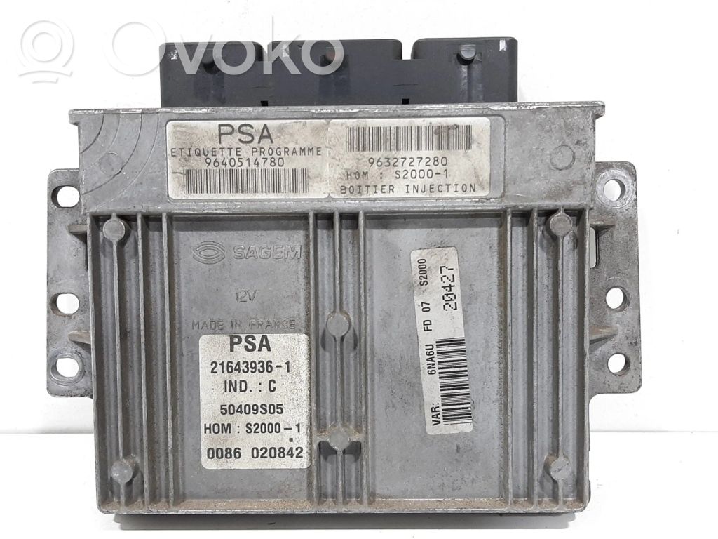 Citroen Xsara Unitate/modul de control motor 