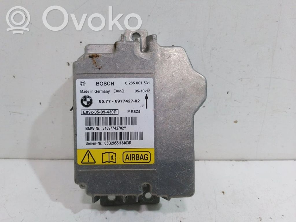 Airbag control unit/module   65779184432,0285001531