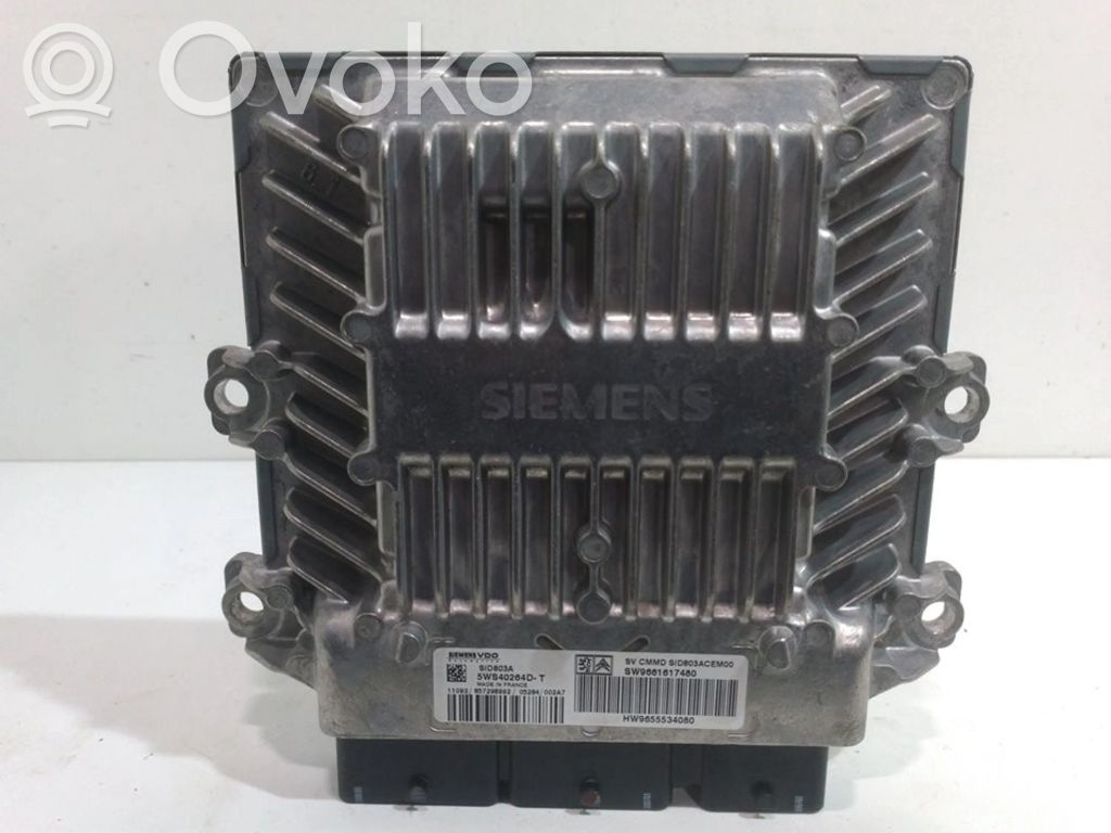 Peugeot 407 Engine control unit/module 