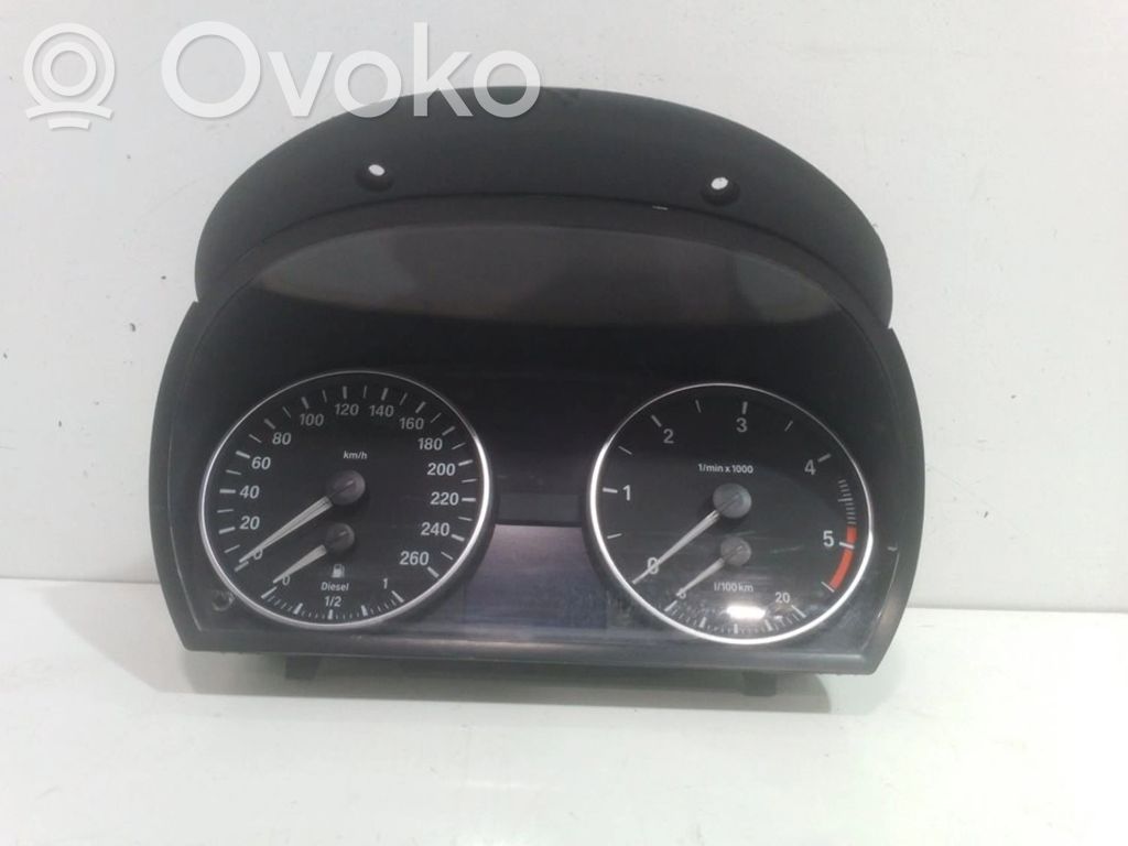 BMW 3 E90 E91 Velocímetro (tablero de instrumentos) 