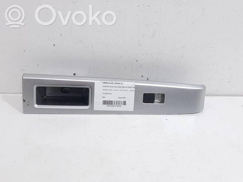 Electric window control switch