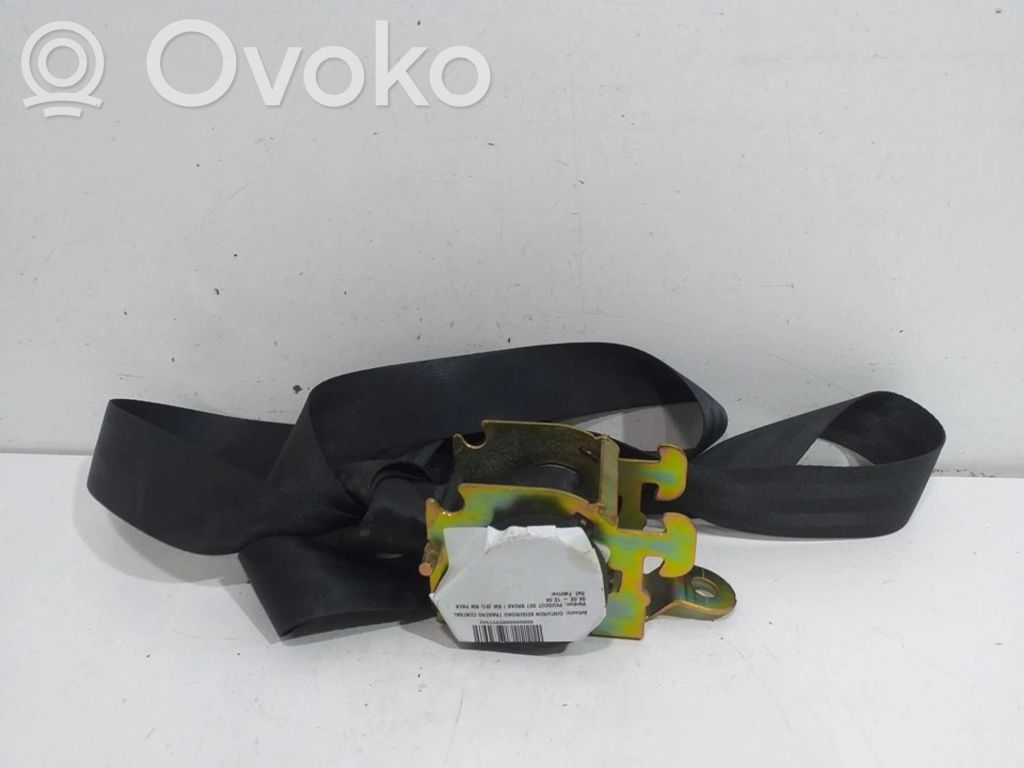 Peugeot 307 Rear seatbelt 