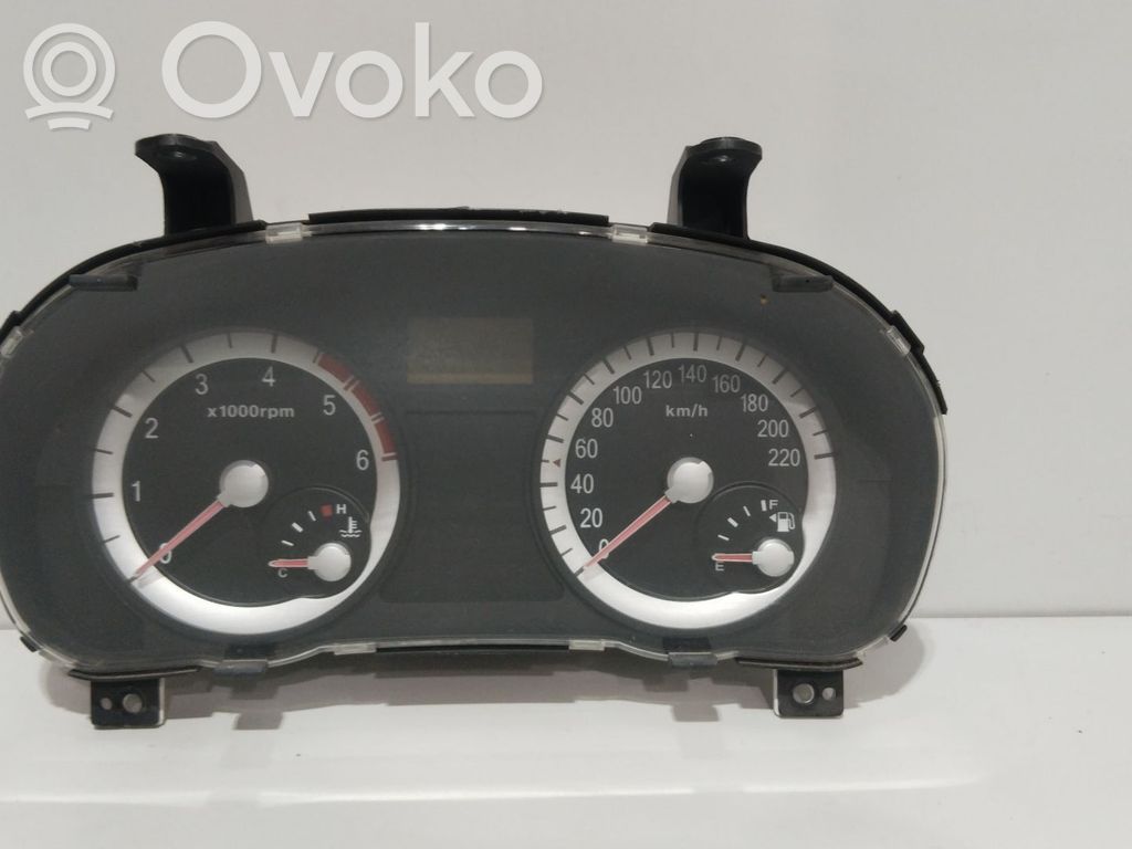 KIA Rio Vitezometru (grup de instrumente)