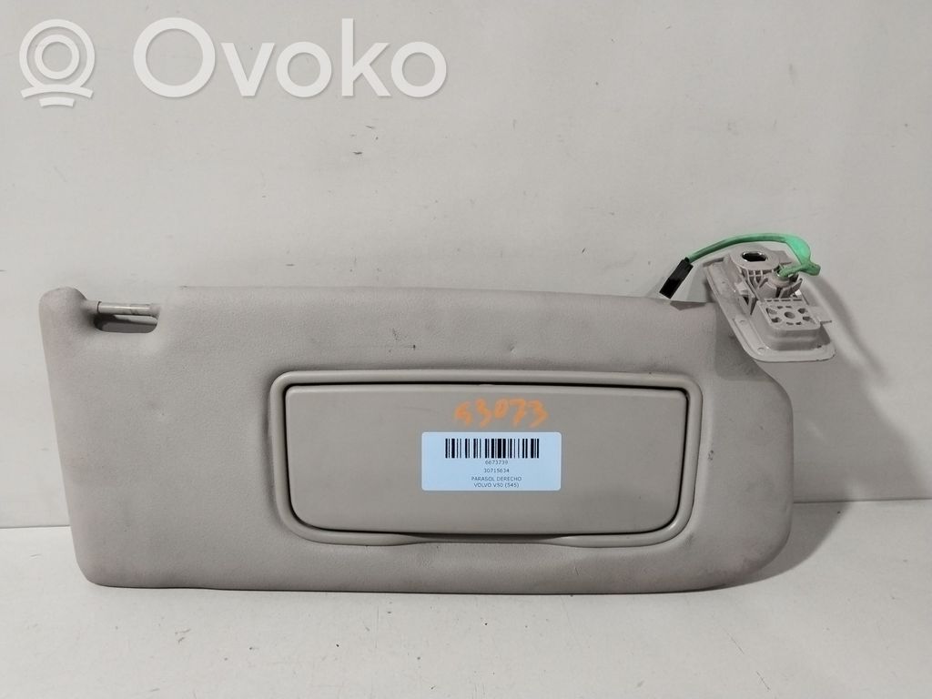Volvo V50 Visera parasol 