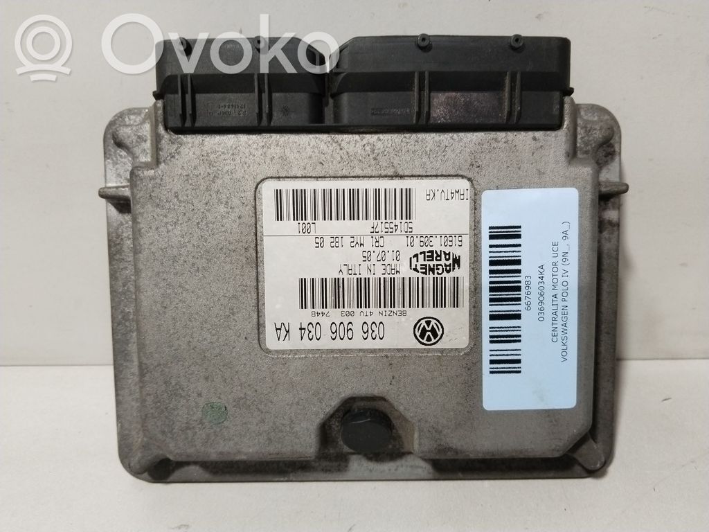 Volkswagen Polo Centralina/modulo del motore 