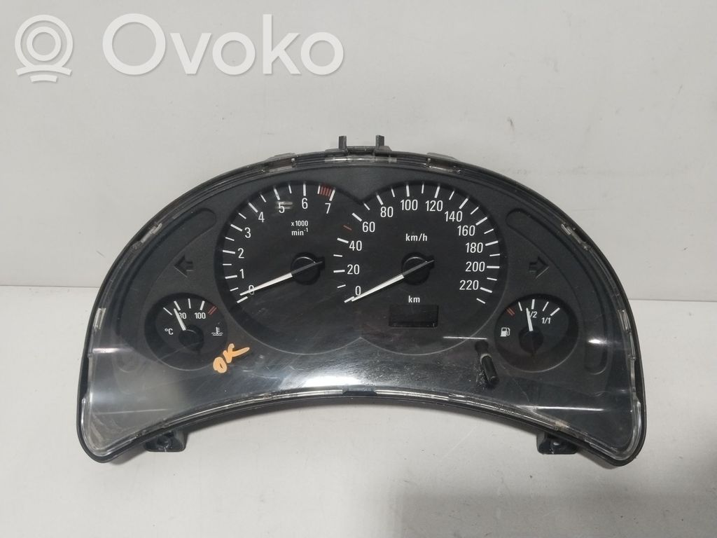 Opel Corsa C Tachimetro (quadro strumenti) 