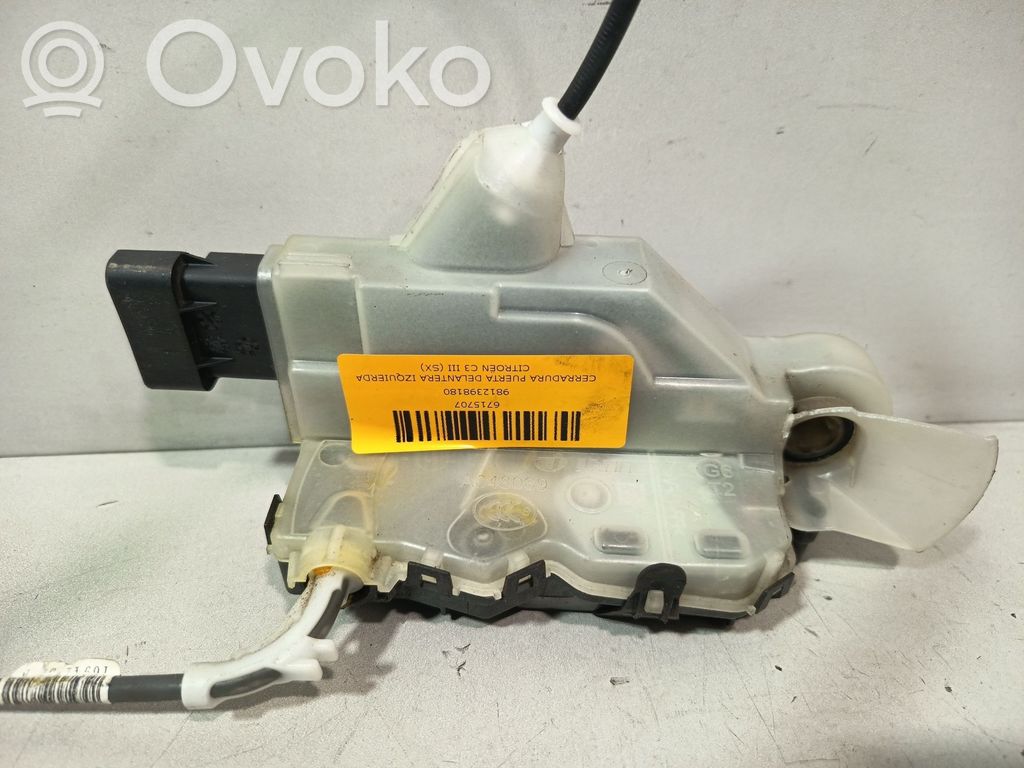 Citroen C3 Serrure