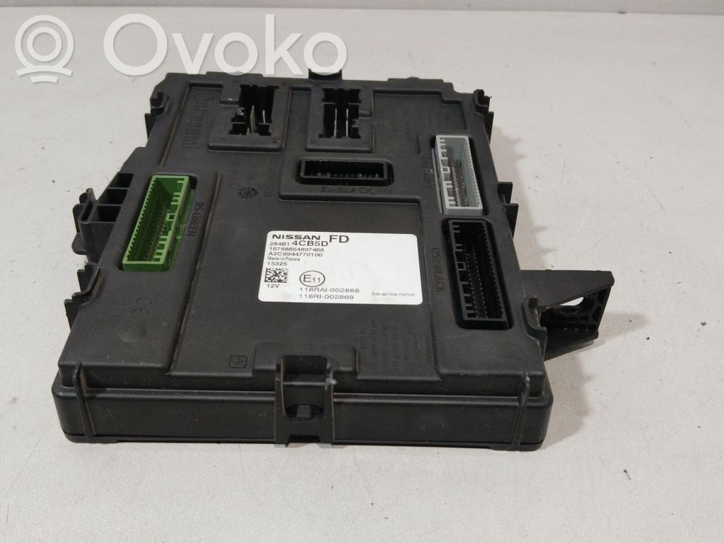 Nissan Qashqai Unitate/modul de comandă CAS 
