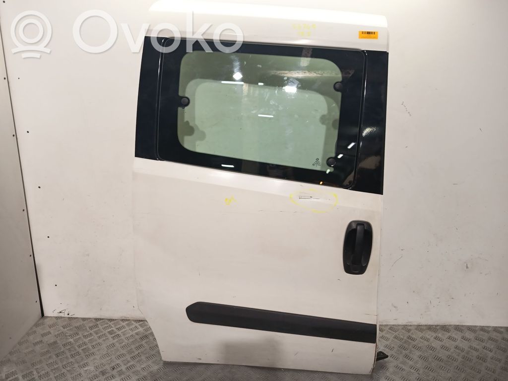 Opel Combo D Zestaw prowadnica rolkowa/zawias 