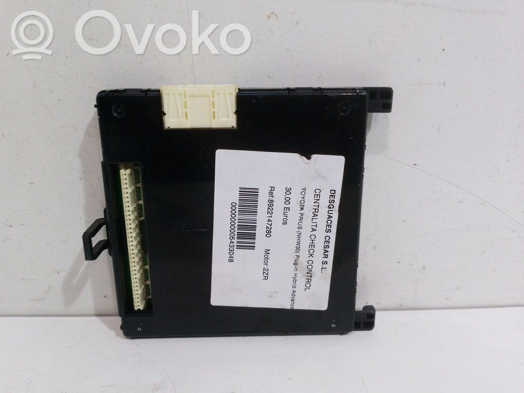 Toyota Prius (XW30) Unitate/modul de comandă închidere centralizată 