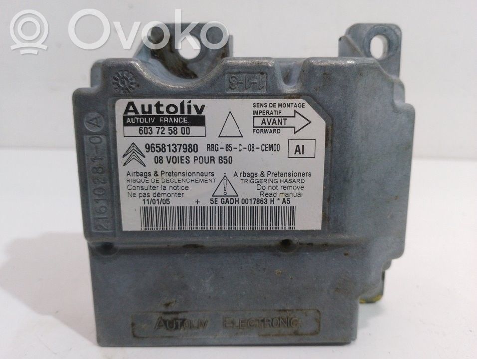 Citroen C4 I Centralina/modulo airbag