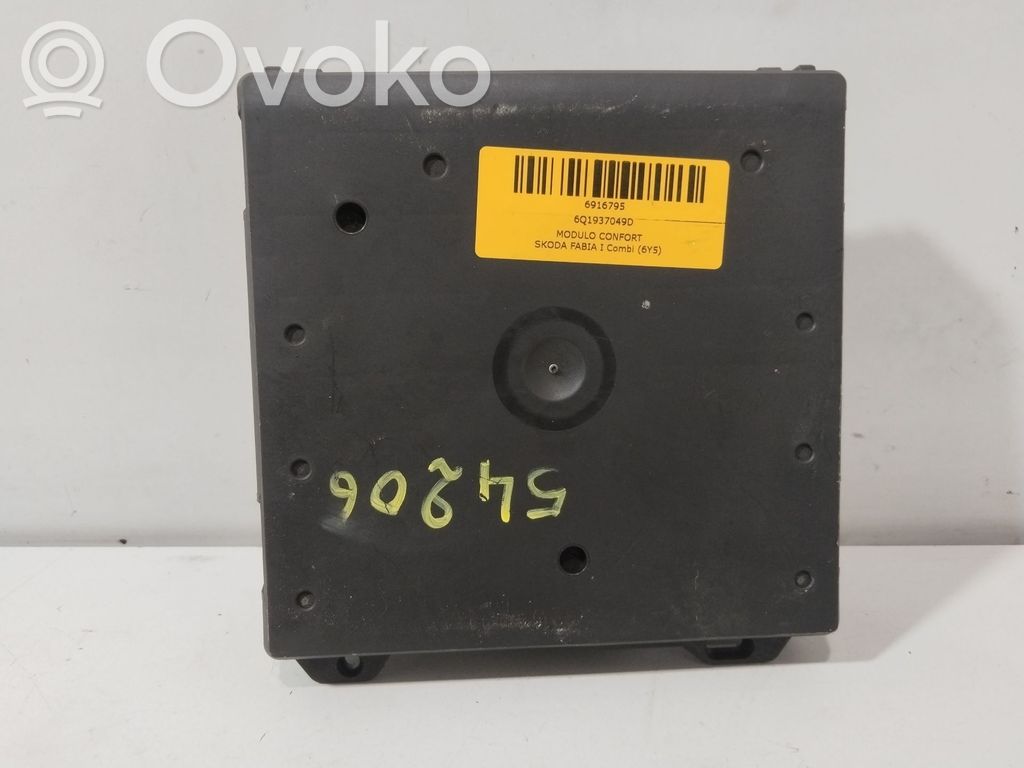 Skoda Fabia Mk1 (6Y) Modul confort