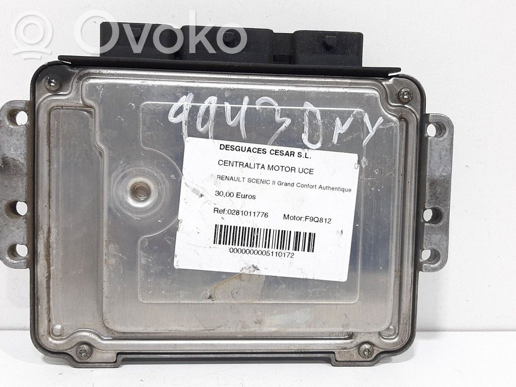 Renault Scenic II - Grand scenic II Unitate/modul de control motor