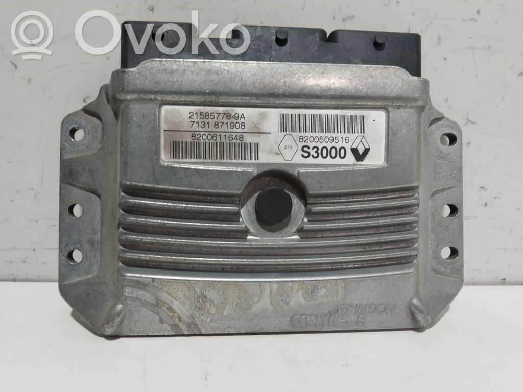 Renault Scenic II - Grand scenic II Calculateur moteur ECU