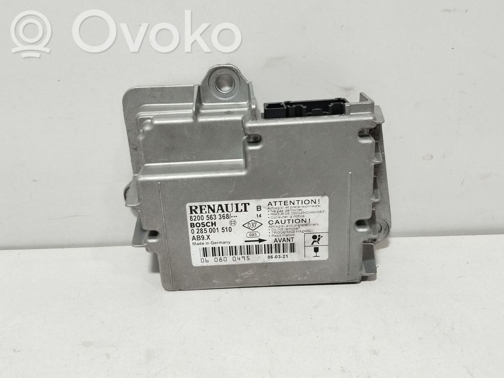 Renault Clio III Unidad de control/módulo del Airbag 
