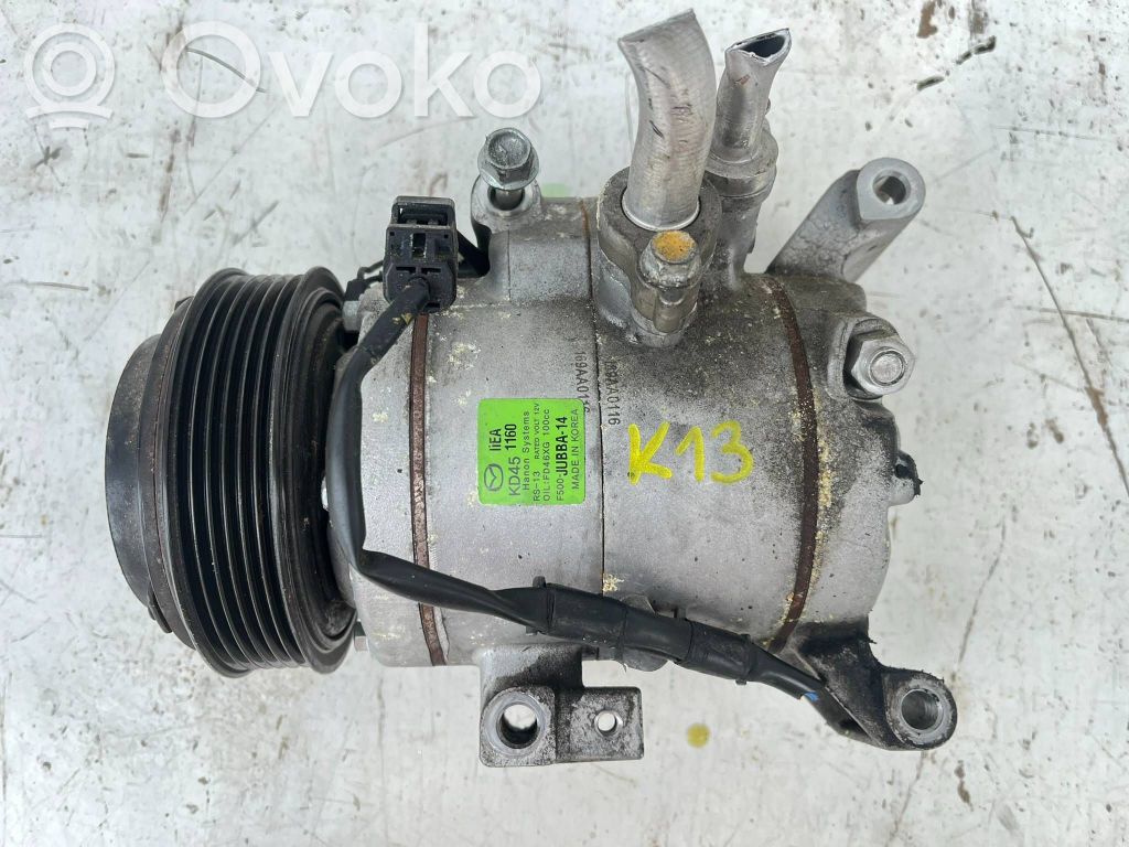 Mazda 3 III Compresor (pompă) aer condiționat (A/C) 
