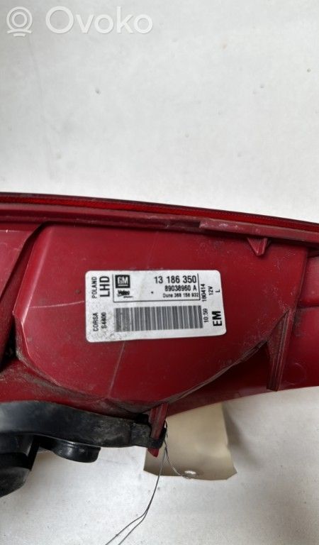 Opel Corsa D Rear/tail lights 