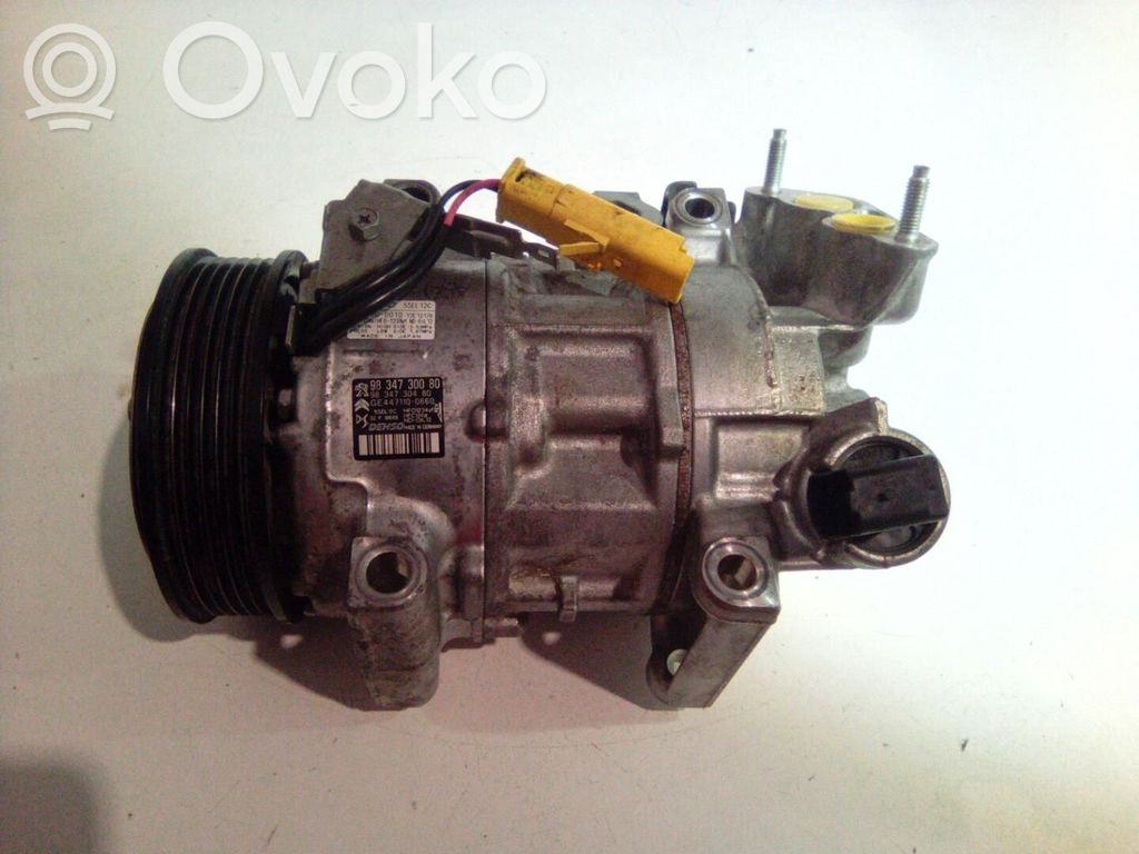 Peugeot 208 II Air conditioning (A/C) compressor (pump) 