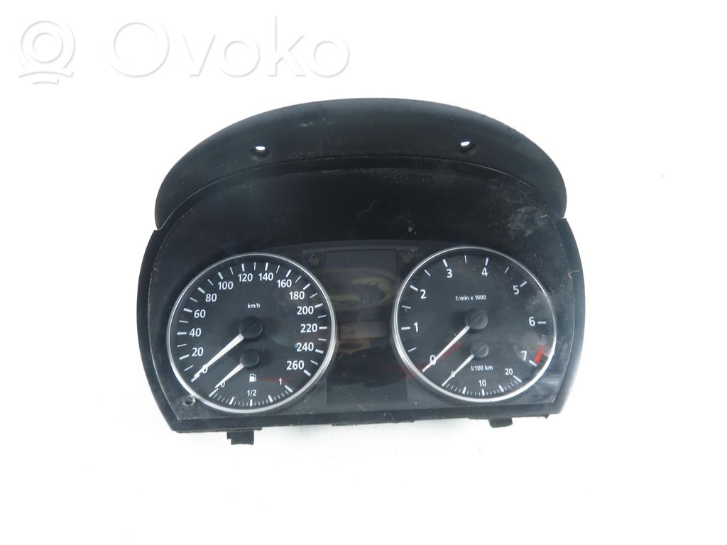BMW 3 E90 E91 Speedometer (instrument cluster) 
