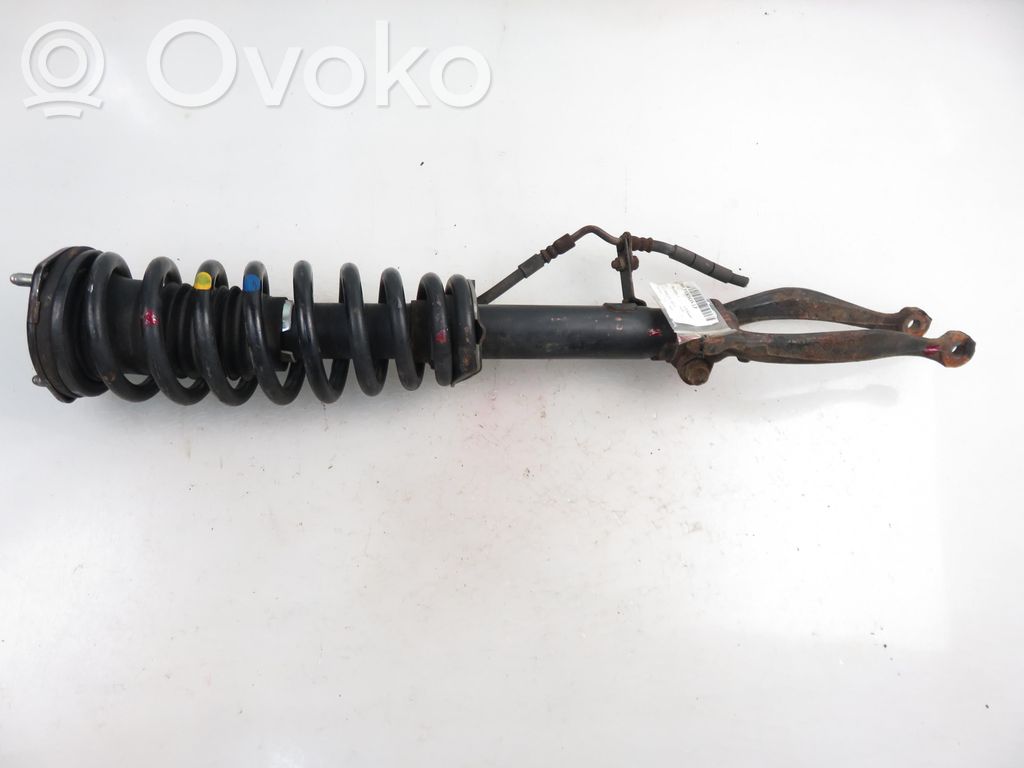 Front shock absorber with coil spring