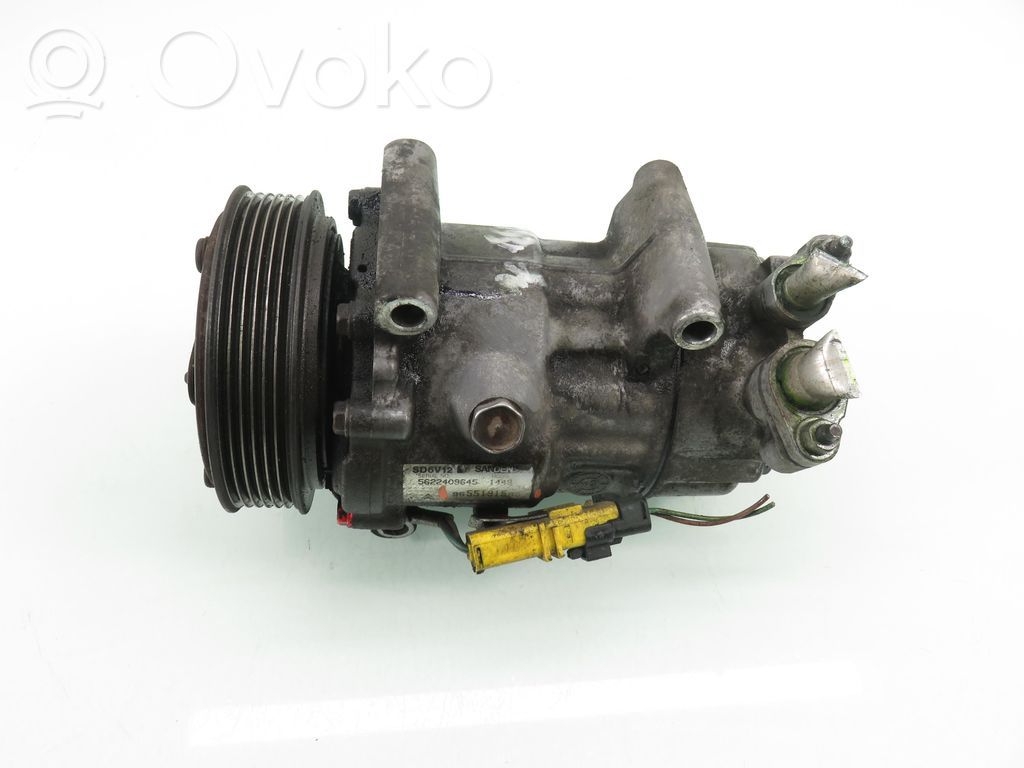 Peugeot 206 Air conditioning (A/C) compressor (pump) 