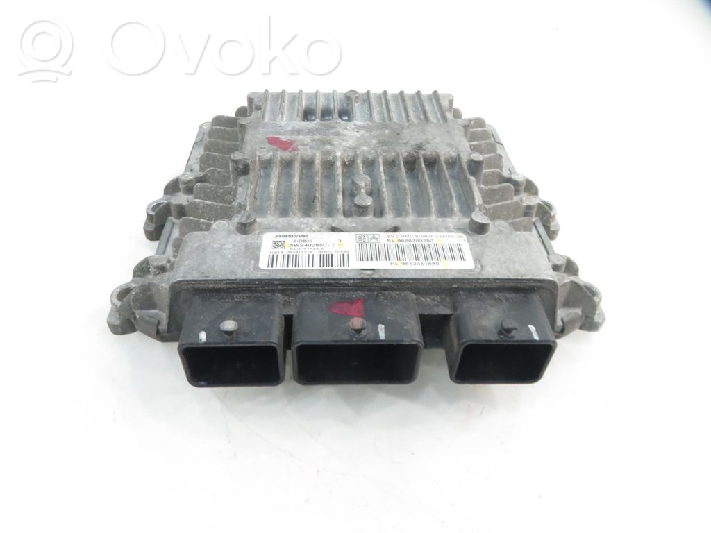 Engine control unit/module   9653451880,9660300280,5WS40285CT,5WS40285CT,9653451880,9660300280