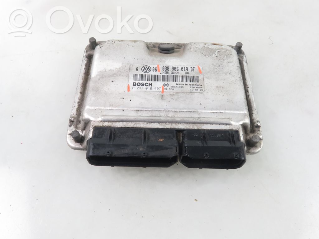 Engine control unit/module   038906019DF,0281010497,0281010497,038906019DF
