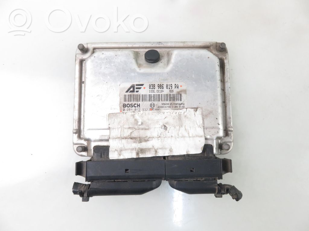 Engine control unit/module   0281012932,038906019PA,0281012932,038906019PA