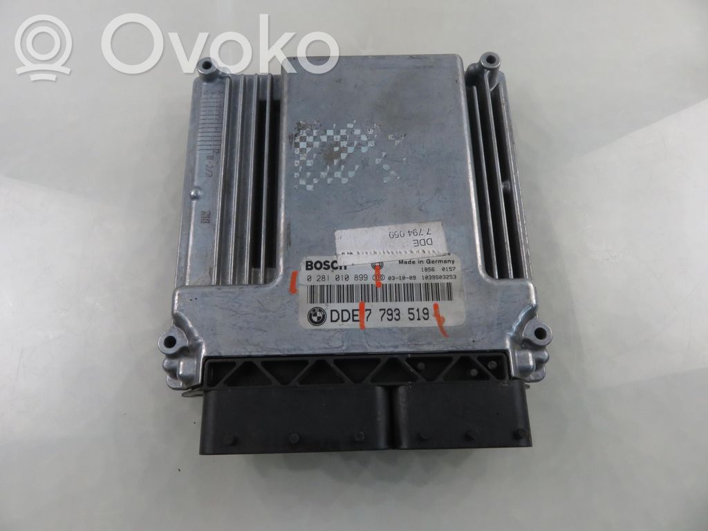 BMW 7 E65 E66 Engine control unit/module 