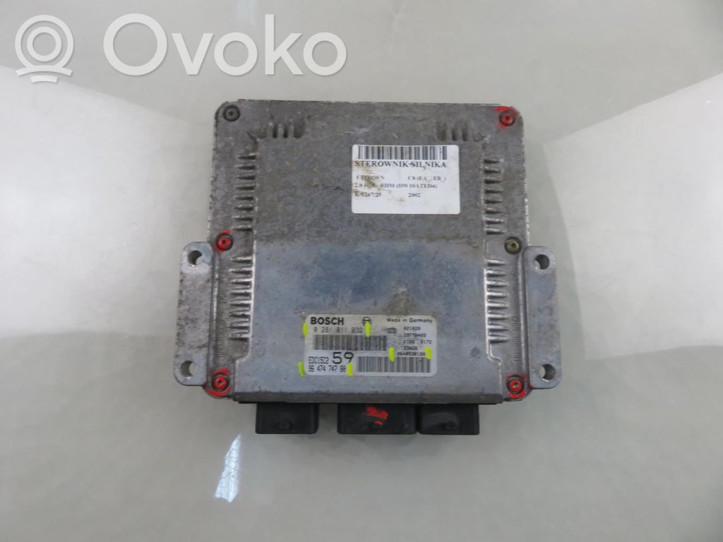 Citroen C8 Engine control unit/module 