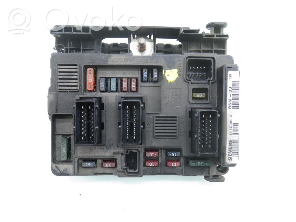 Citroen C3 Central body control module 