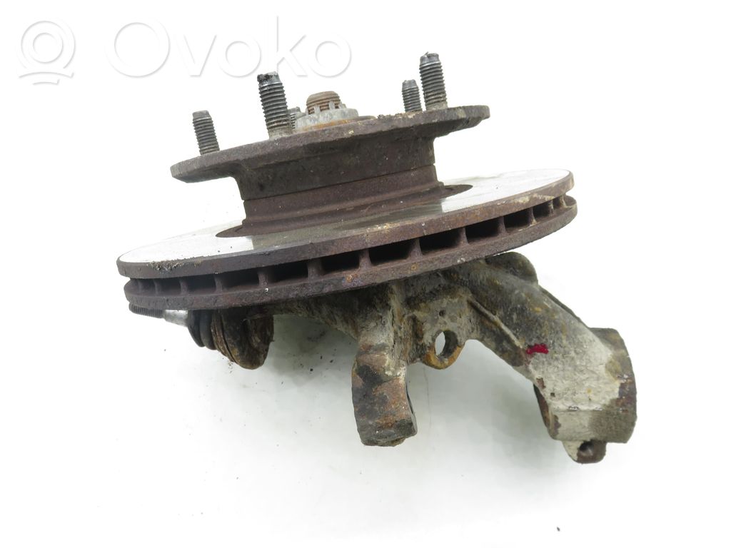 Front wheel hub spindle knuckle