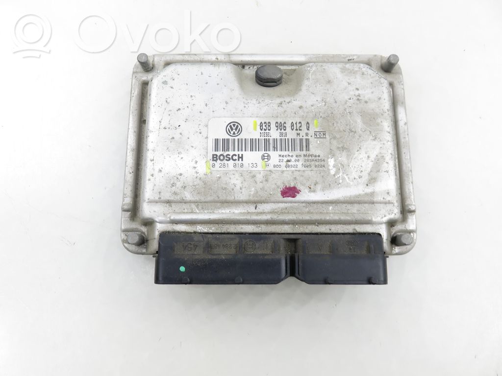 Engine control unit/module   0281010133,038906012Q,0281010133,038906012Q