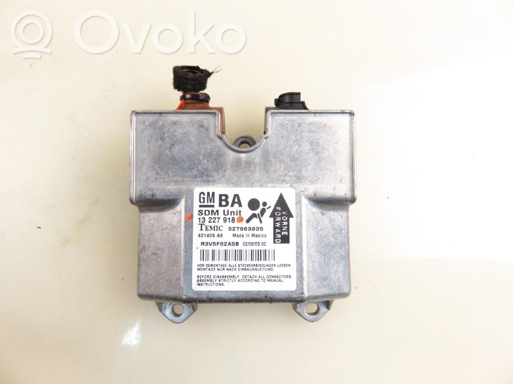 Airbag control unit/module   13227918,13227918