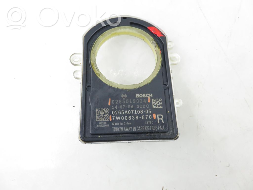 Lenkwinkelsensor   7W00639670,0265019034,0265019034,7W00639670