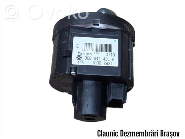 Panel lighting control switch   2RULLAR,3C8941431A,VW0062552079