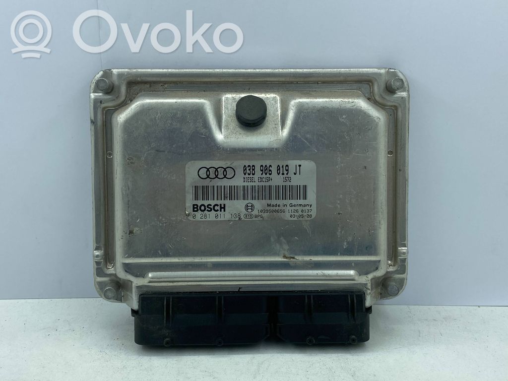 Engine control unit/module   038906019JT,1039S00656,0281011138