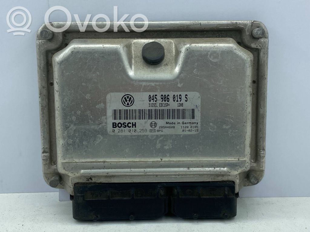 Engine control unit/module   045906019S,28SA4608,0281010259