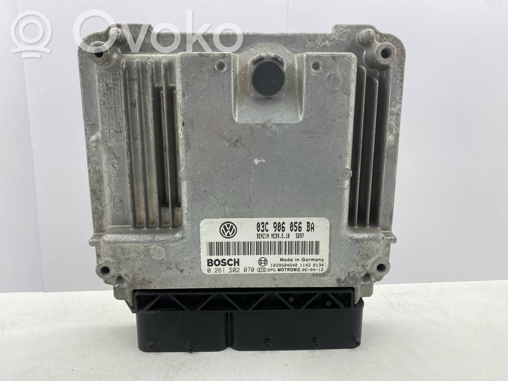Engine control unit/module   03C906056BA,0261S02070,1039S04640