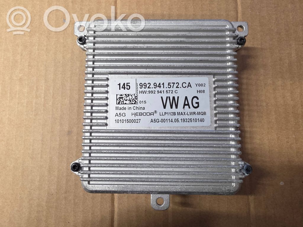 Volkswagen PASSAT B8 Módulo de control de balasto LED 