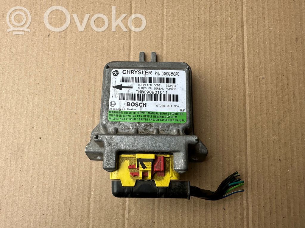Airbag control unit/module   04602350AC