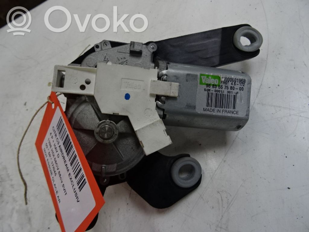 Citroen C3 Takalasinpyyhkimen moottori 