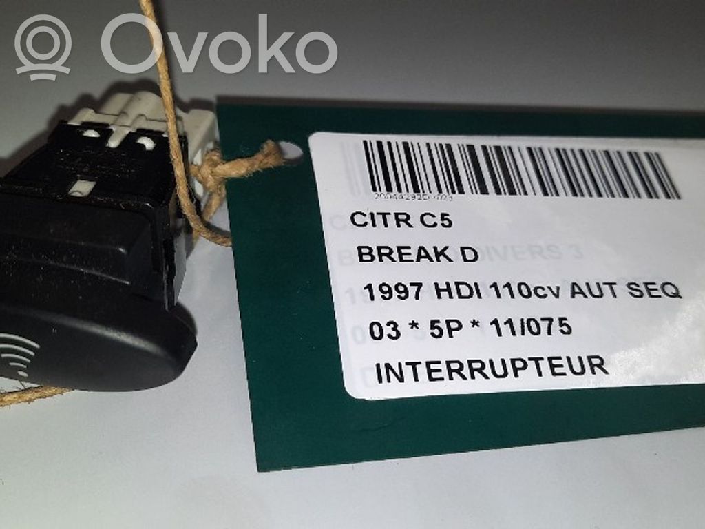 Citroen C5 Other switches/knobs/shifts 