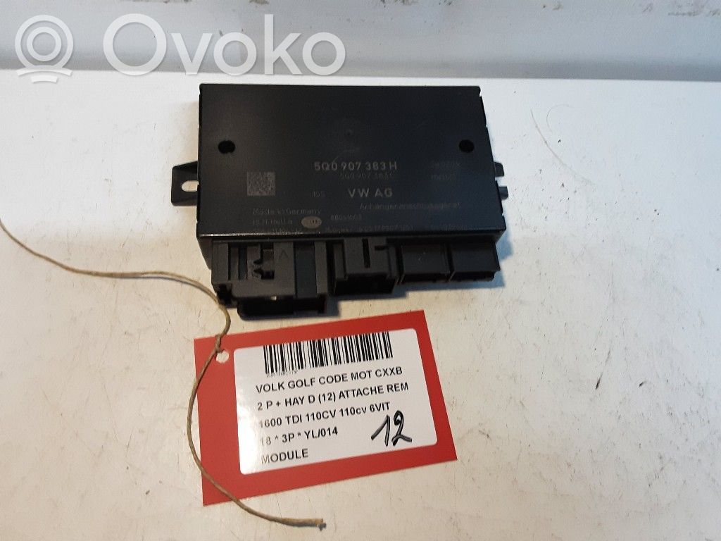 Volkswagen Golf VII Autres unités de commande / modules 