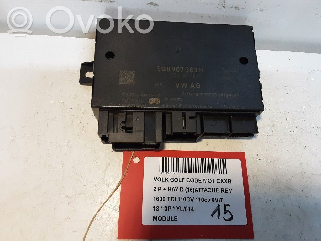 Volkswagen Golf VII Autres unités de commande / modules 