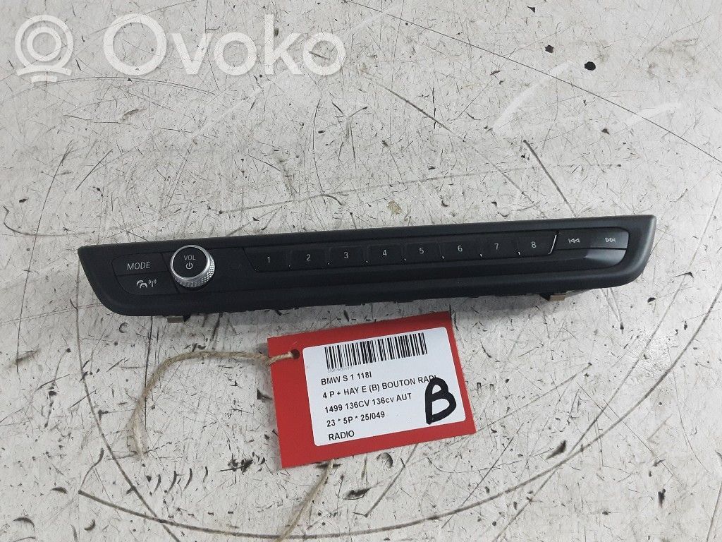 BMW 1 F40 Unidad delantera de radio/CD/DVD/GPS 
