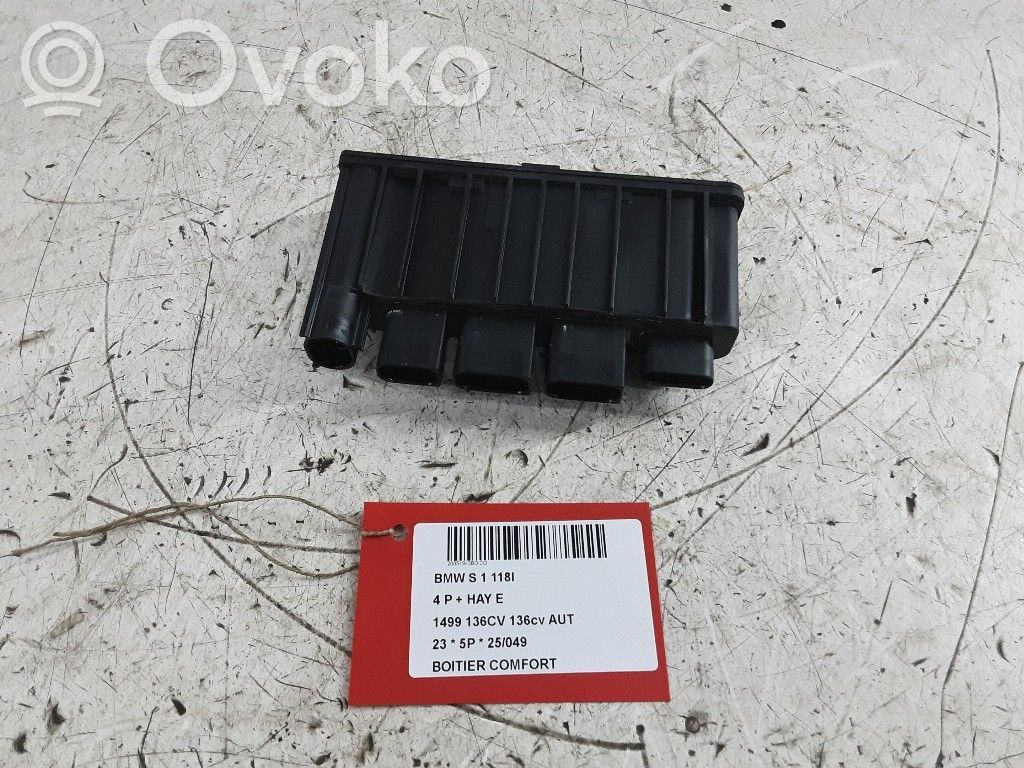 BMW 1 F40 Moduł / Sterownik komfortu 